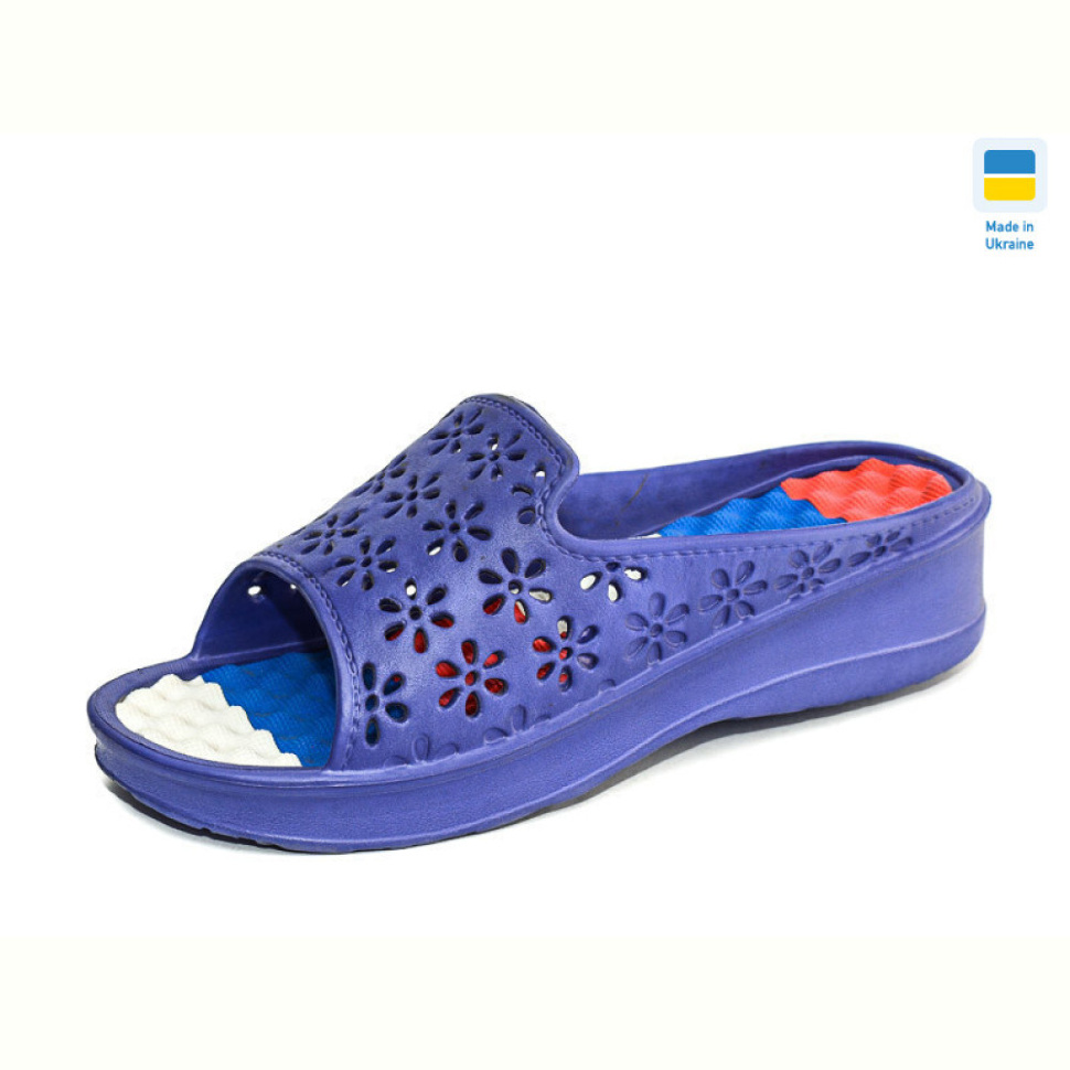 Шлепки Крок 119 синий Шлепки Крок 119 синий