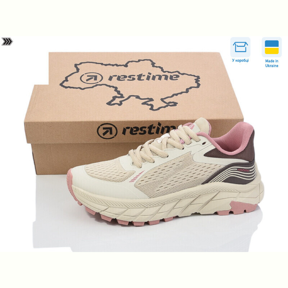 Кроссовки Restime SWL25076 powder-cream