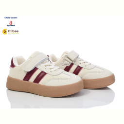 Кроссовки Clibee-Doremi LB22 beige-wine