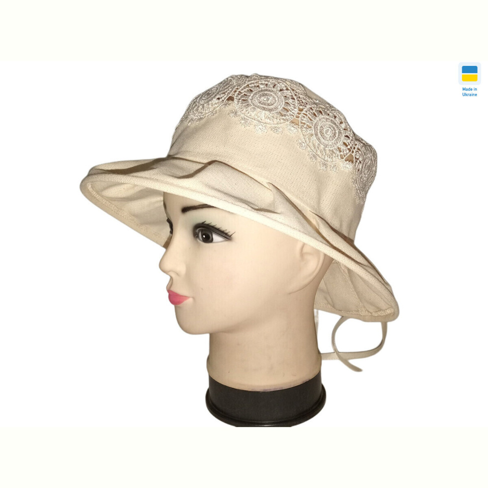 Шляпа Mabi 0746 бежевий