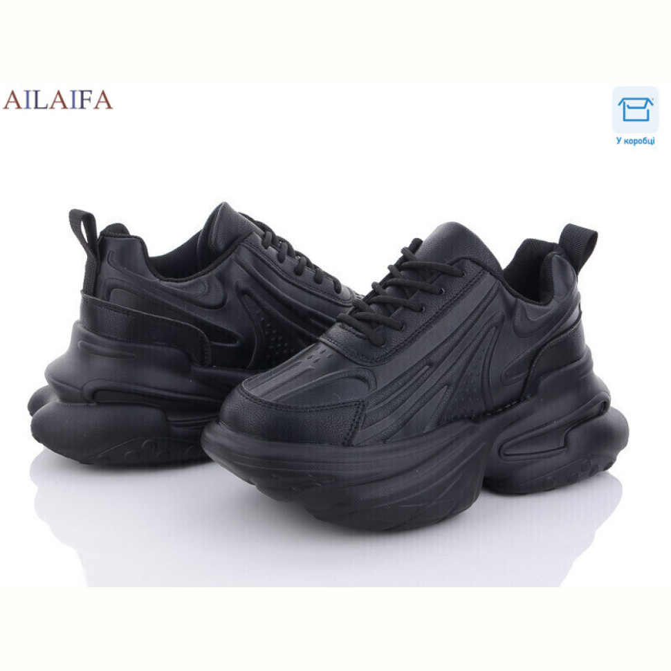 Кроссовки Ailaifa 8207 black Кроссовки Ailaifa 8207 black