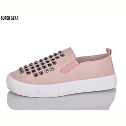 Слипоны Super Gear D728-3 pink