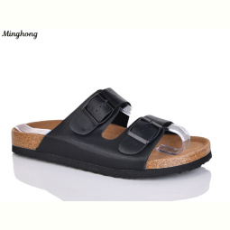 Шлепки Minghong 2502 black