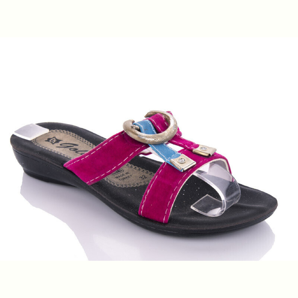 Шлепки DeMur K26-1512 fuchsia (30-35)
