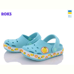 Кроксы Roks 330-1 бирюза ананас