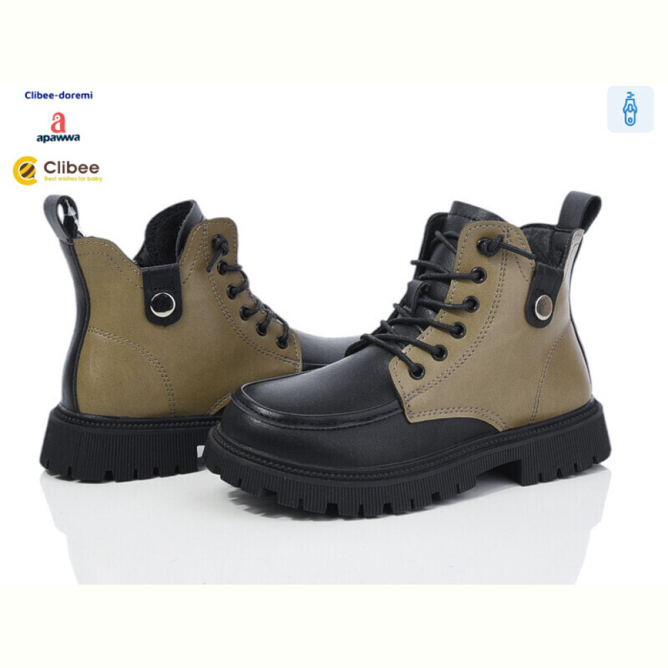 Ботинки Clibee-Doremi AS123 black-green
