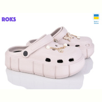 Кроксы Roks 152-9018 беж