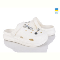 Кроксы Inblue F652 молочний