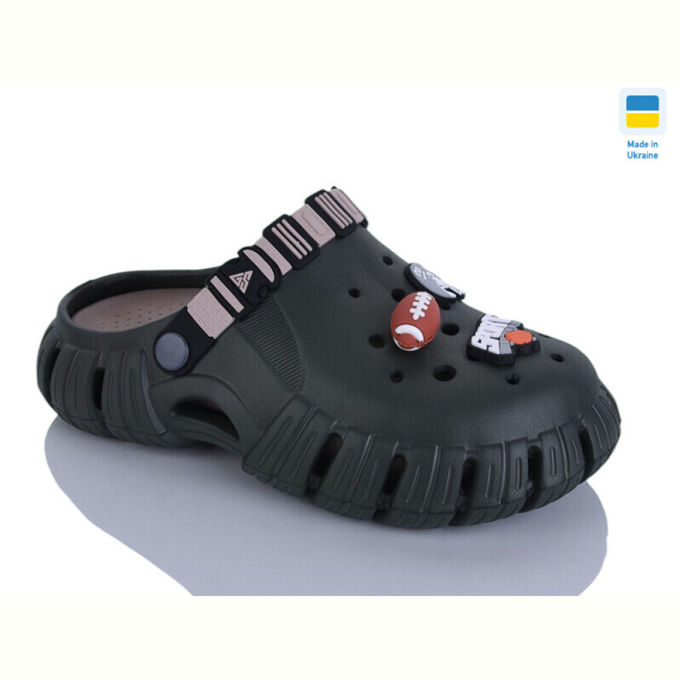 Кроксы DeMur 6770 зелений