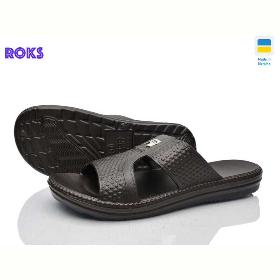 Шлепки Roks 137 шоколад