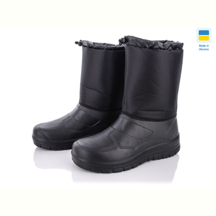 Сапоги из пены Vladimir DS БМ 04 труба Укр чорний