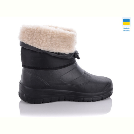 Сапоги из пены Vladimir DS БМ 04 труба Укр чорний