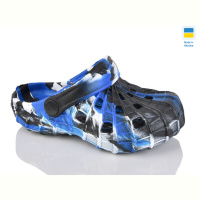 Кроксы Lot Shoes N016 синій-білий