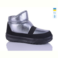 Ботинки DeMur 1380 срібрний