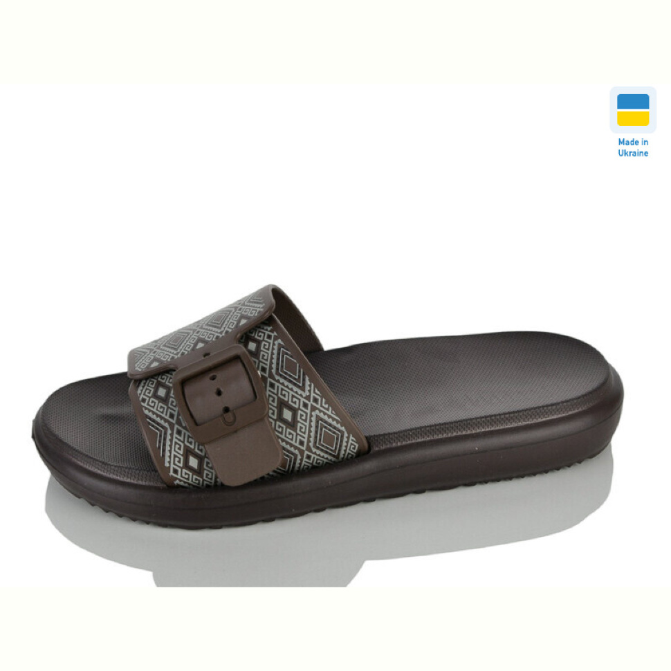 Шлепки Lot Shoes 843 ромб шоколад Шлепки Lot Shoes 843 ромб шоколад