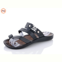 Шлепки Jumay SP шкіра палець A чорний