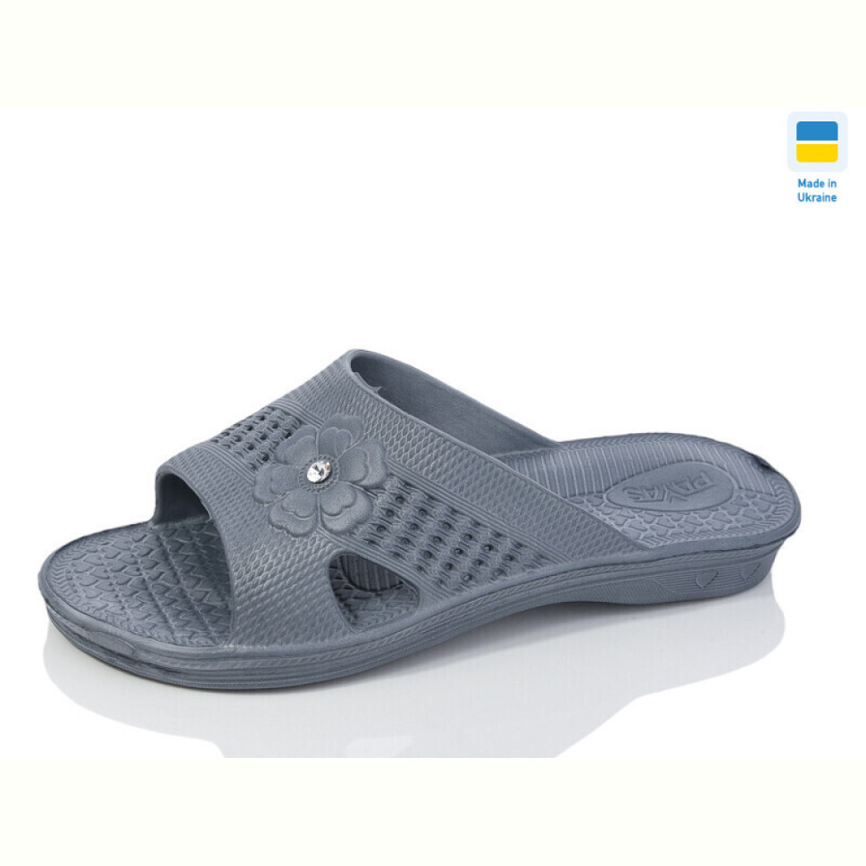 Шлепки Lot Shoes Камінчик новий сірий