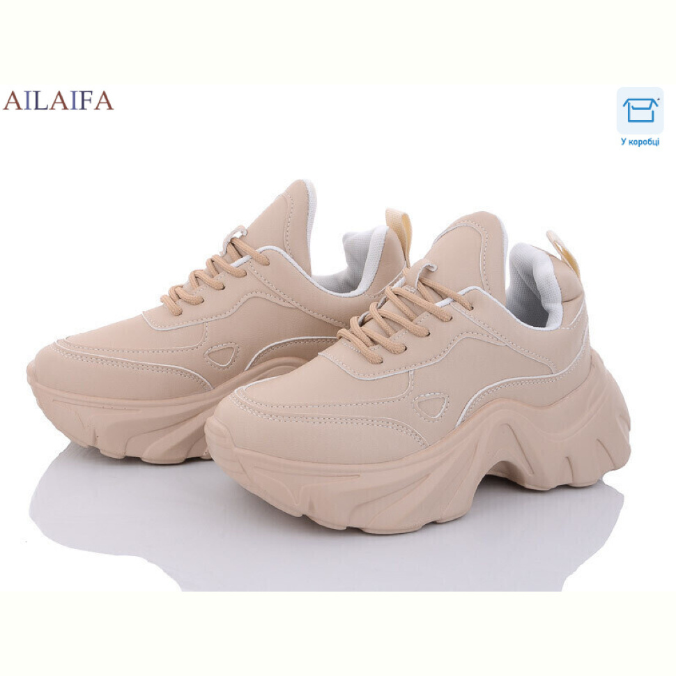 Кроссовки Ailaifa K8011 apricot Кроссовки Ailaifa K8011 apricot