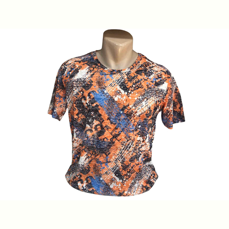 Футболка TurkishBrend C0013 orange Футболка TurkishBrend C0013 orange