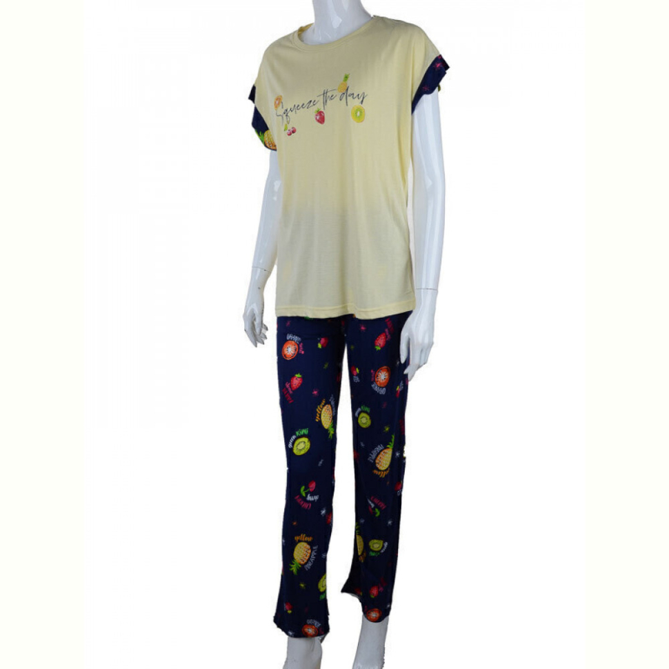 Пижама Obuvok 2122 yellow (04070)
