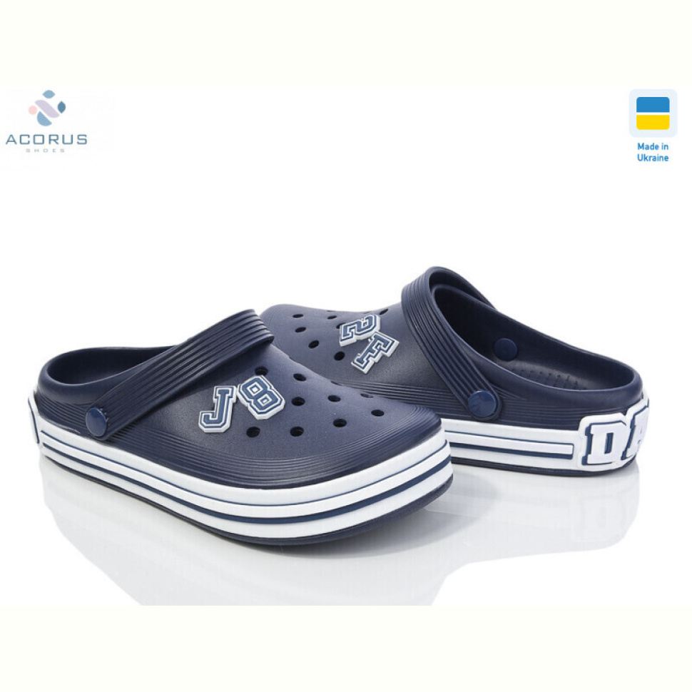 Кроксы Acorus 601 т.синій