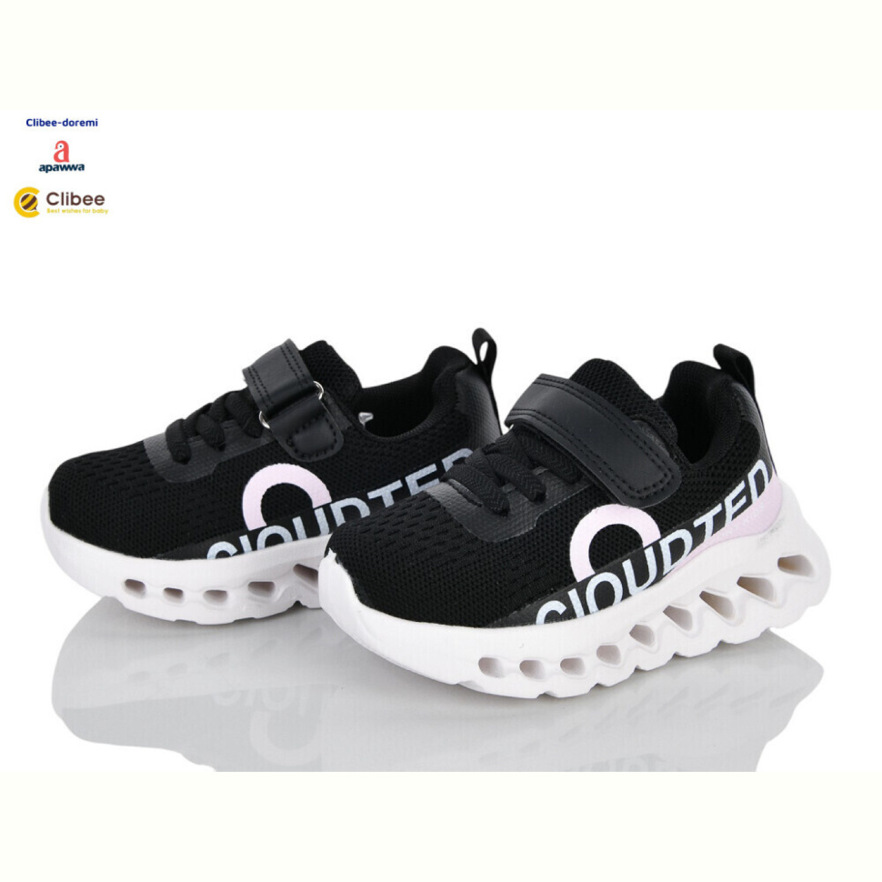 Кроссовки Clibee-Doremi LB3300 black-pink Кроссовки Clibee-Doremi LB3300 black-pink