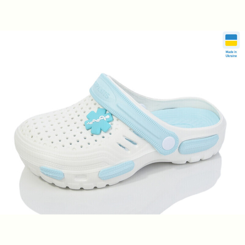 Кроксы Lot Shoes N48 білий Кроксы Lot Shoes N48 білий