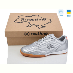 Футбольная обувь Restime DW024133 silver-grey-orange