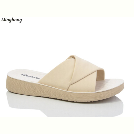Шлепки Minghong 7719-39 beige