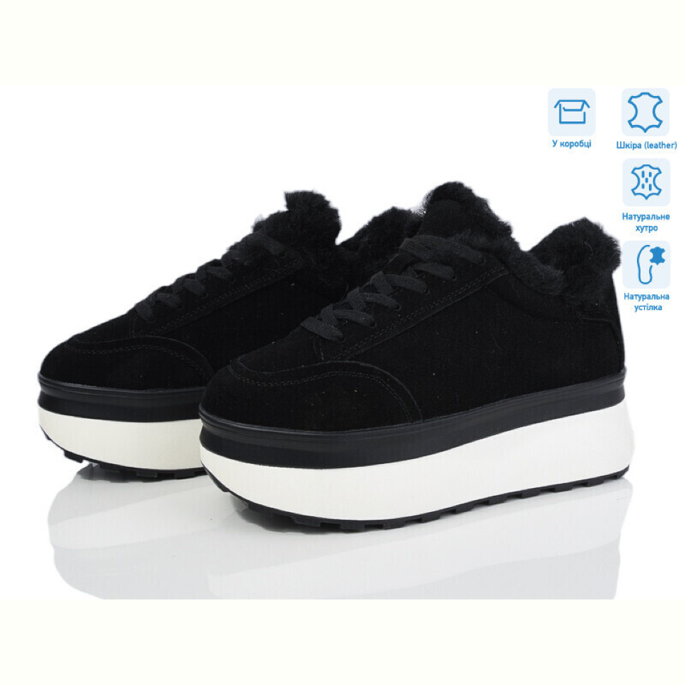 Кроссовки Violeta M6153-1 black