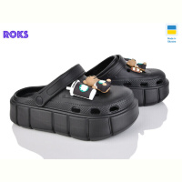 Кроксы Roks 152-17 чорний