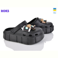 Кроксы Roks 152-17 чорний
