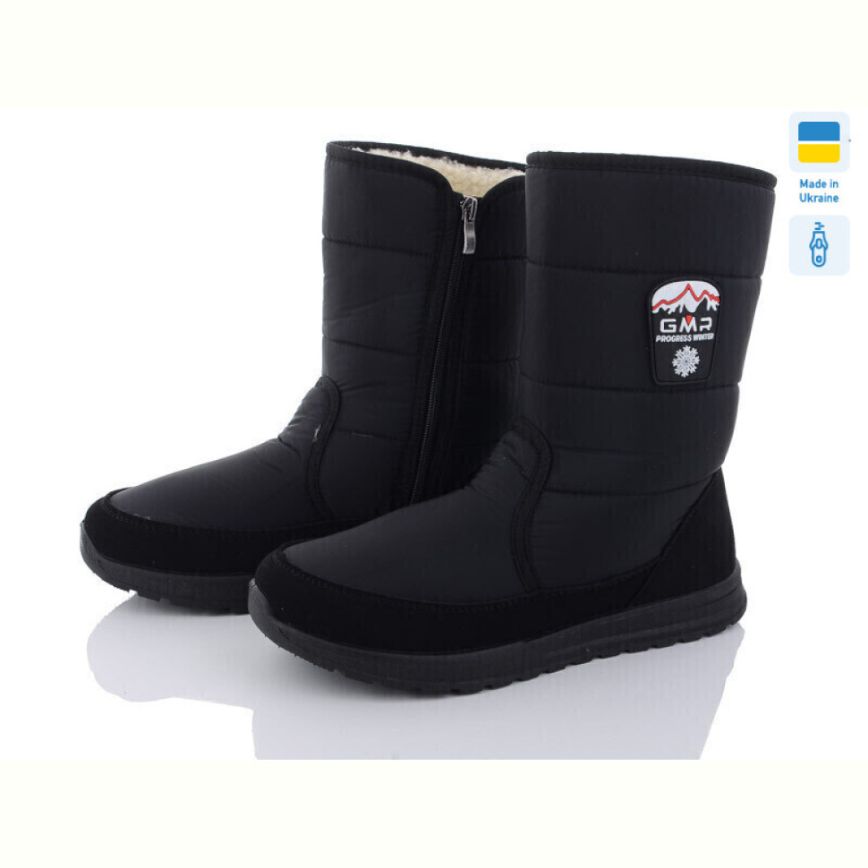 Дутики Paolla 4235 чорний Дутики Paolla 4235 чорний