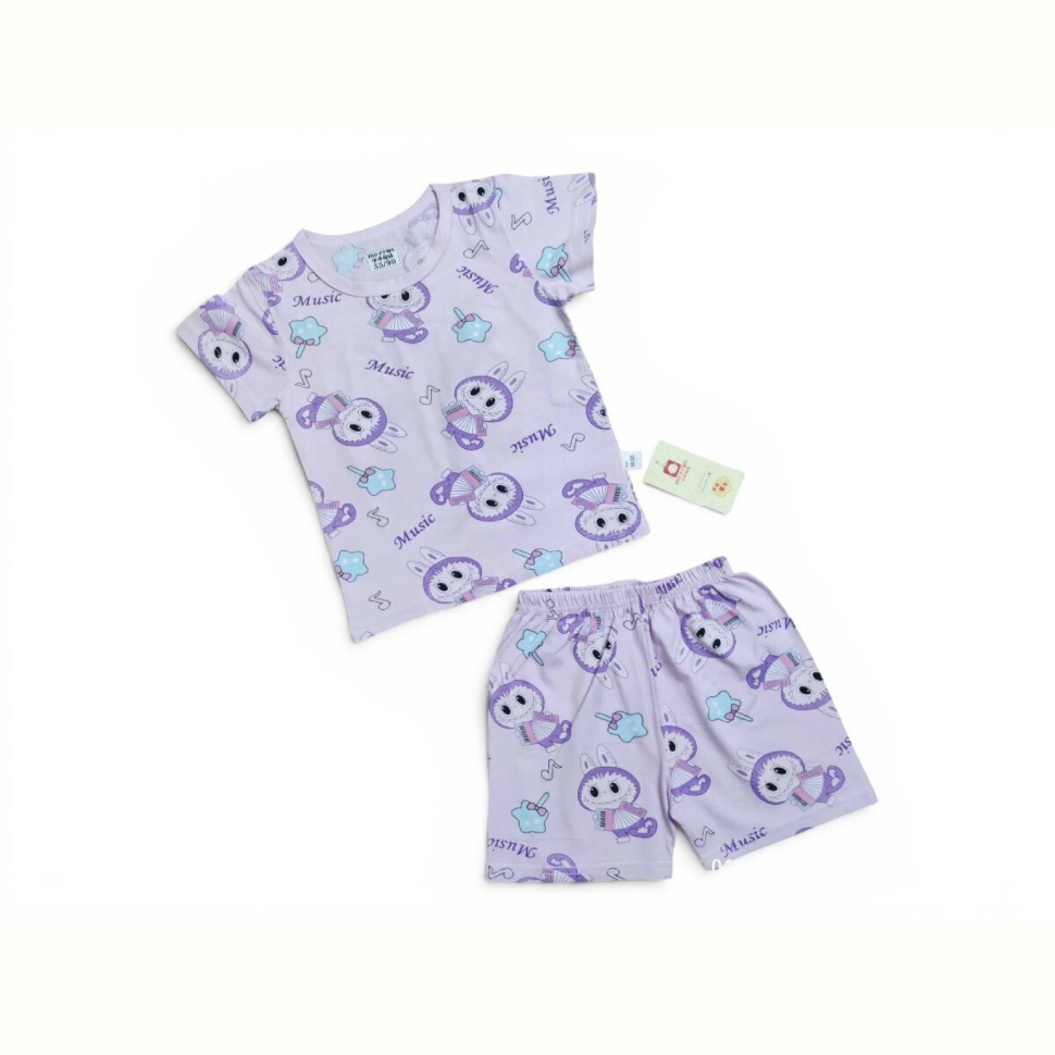 Костюм Kids-modnik 261920 комплект футболка-шорти бузковий