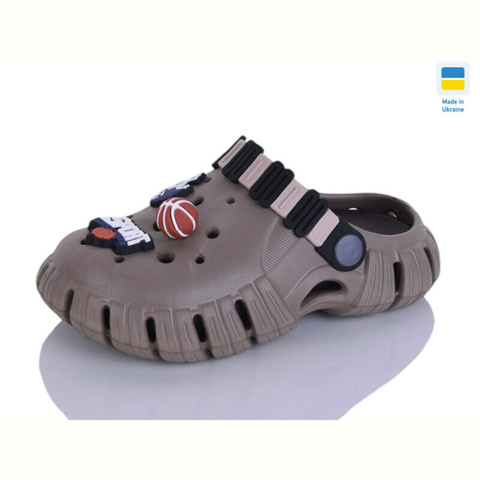 Кроксы Lot Shoes 012 т.беж-т.корич