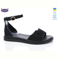 Босоножки Garti 82 чорний замш