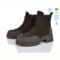 Ботинки Mona Lisa 682 шоколад з.