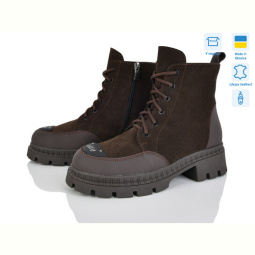 Ботинки Mona Lisa 682 шоколад з.