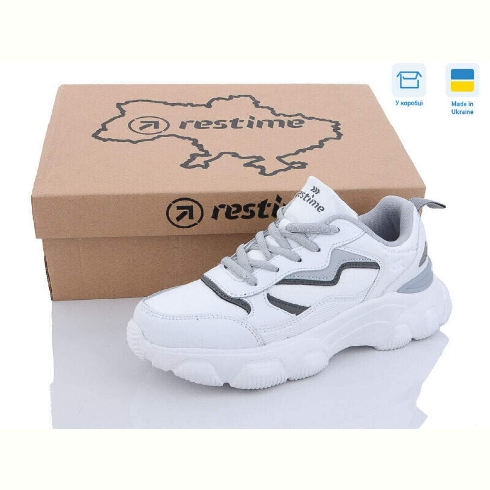 Кроссовки Restime YW023204 white