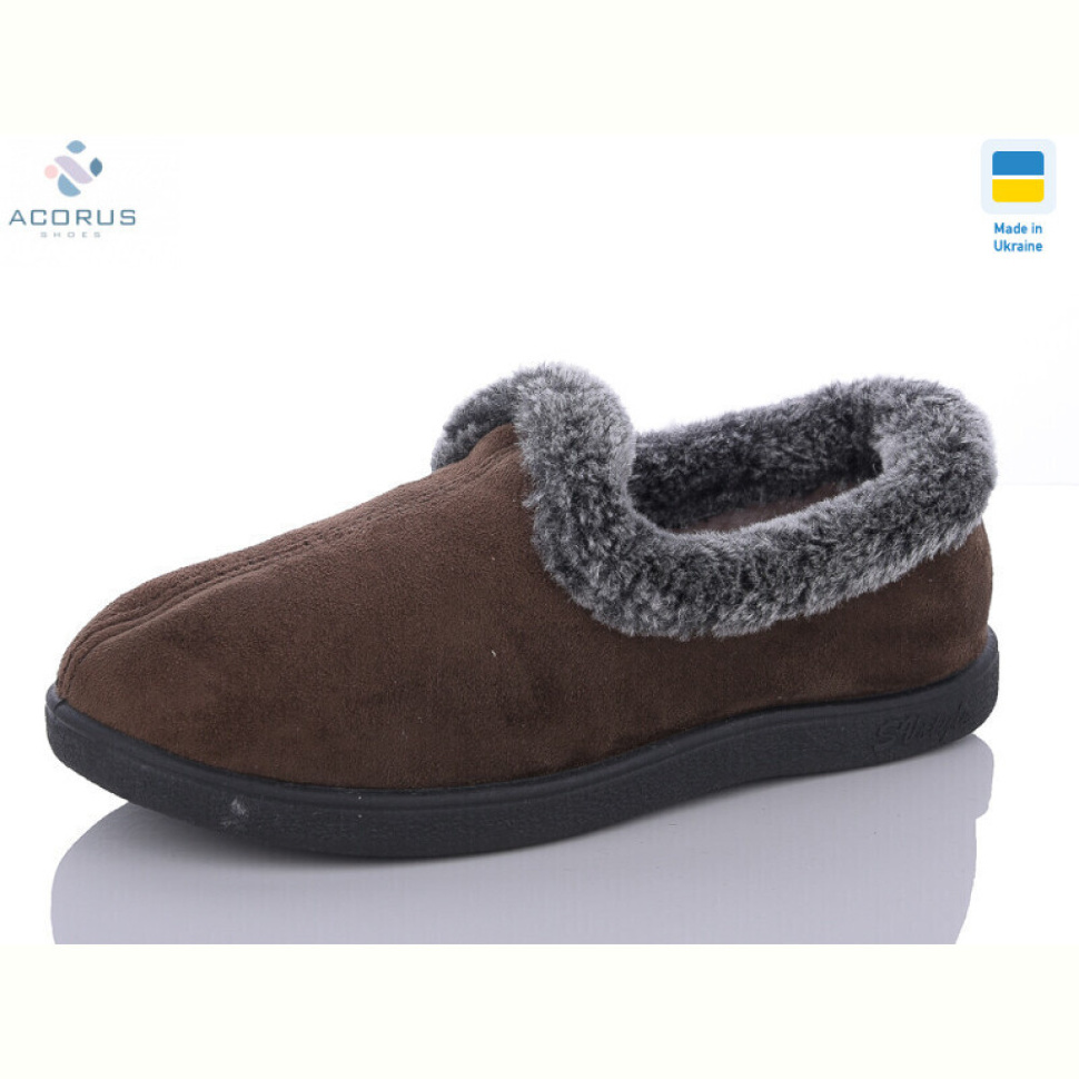 Тапки Acorus 2306 коричневий