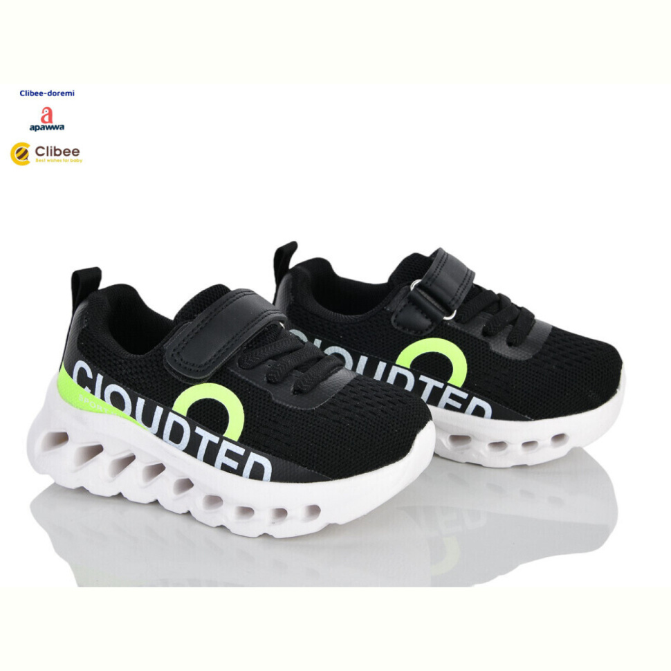 Кроссовки Clibee-Doremi LB3300 black-green Кроссовки Clibee-Doremi LB3300 black-green