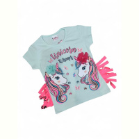 Футболка Kids-modnik 4082 м'ятний