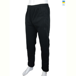 Спортивные брюки Obuvok Ni black, флис (06969)