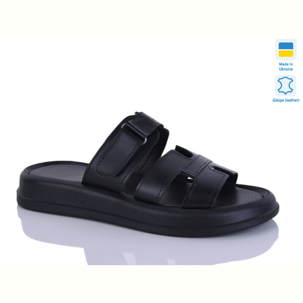 Шлепки Sali 5-1 чорний к.