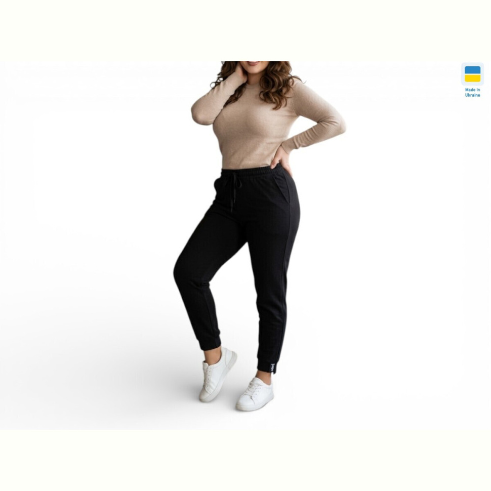 Спортивные брюки Sport style 1030 чорний