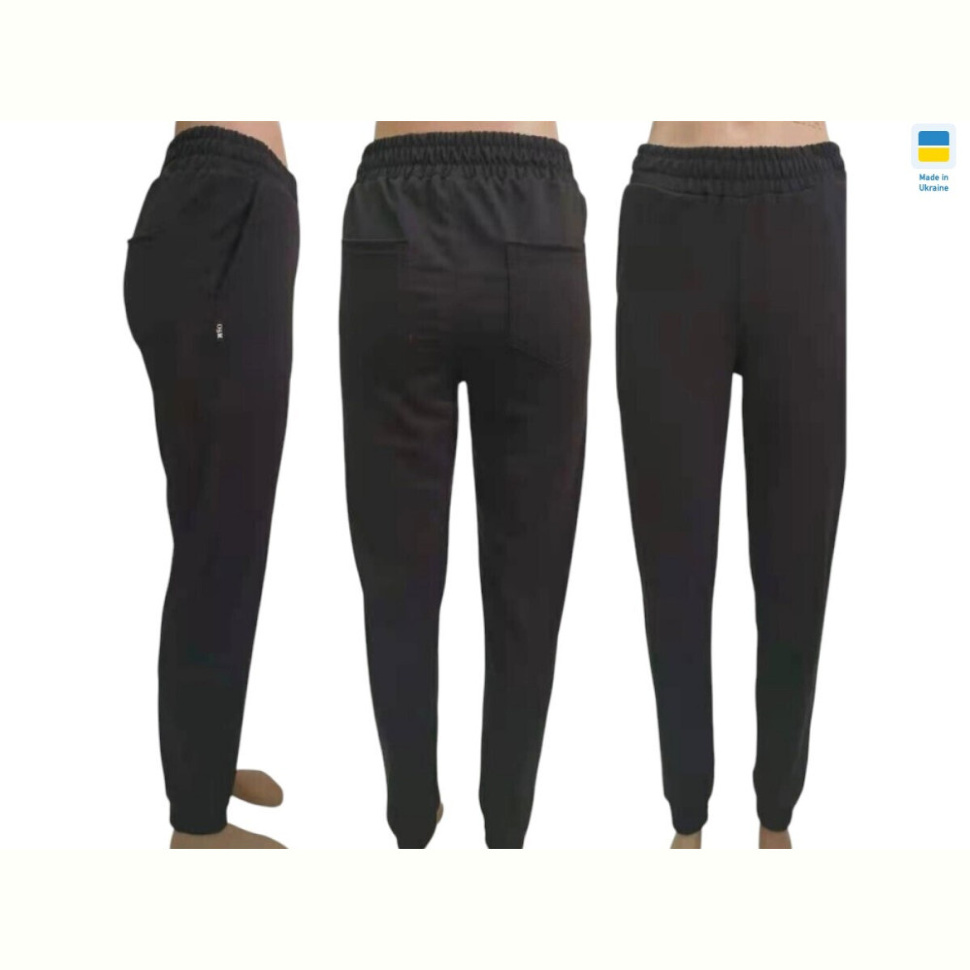 Спортивные брюки Sport style 1034 чорний