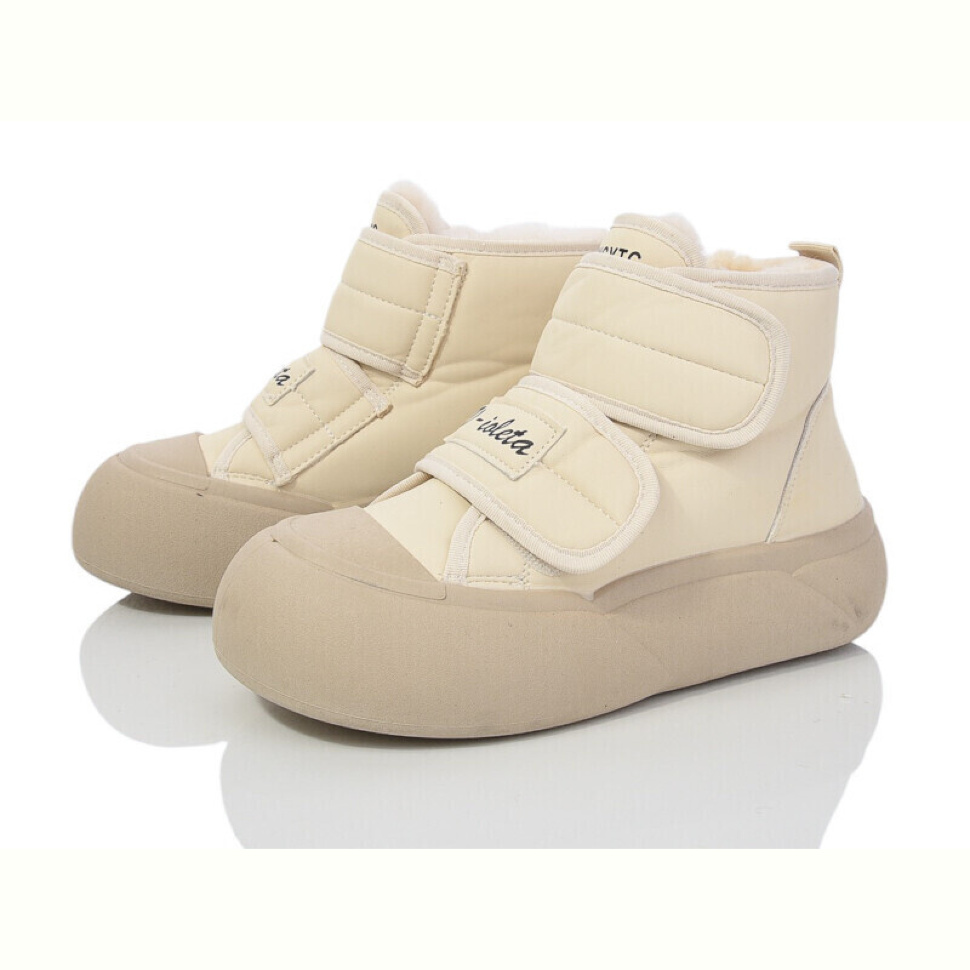 Ботинки Violeta 197-193 beige Ботинки Violeta 197-193 beige