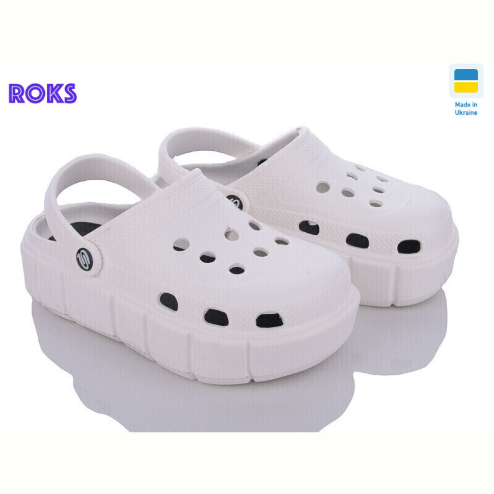 Кроксы Roks Progress 152 білий