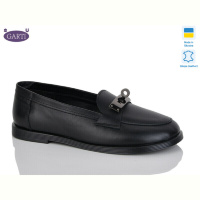 Туфли Garti 409 чорна шкіра