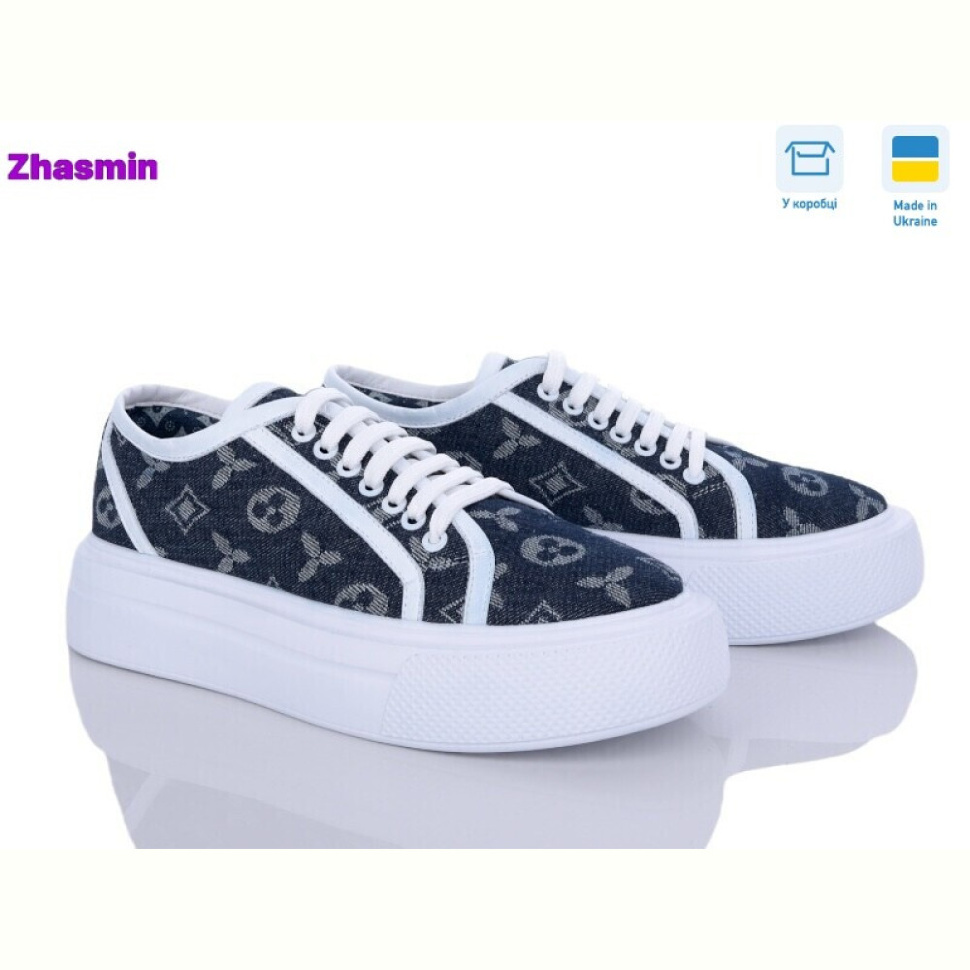 Кеды Zhasmin 22 т.синій